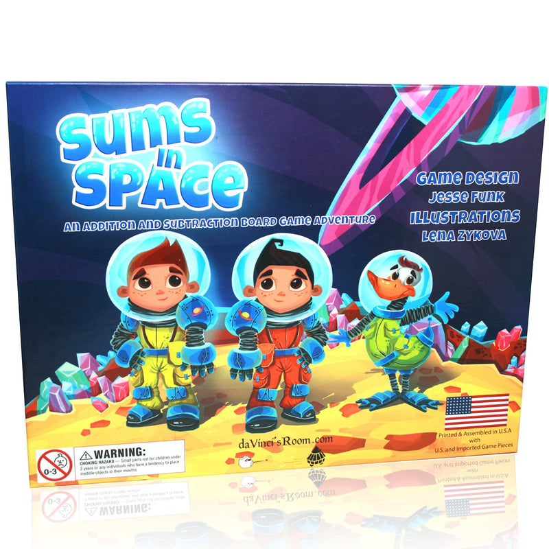Sums in Space an Addition Subtraction Math Game for Kids - LeoForward Australia