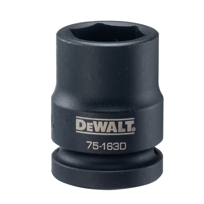 [AUSTRALIA] - DEWALT 3/4" Drive Impact Socket 6 PT 15/16 - DWMT75163B 15/16"