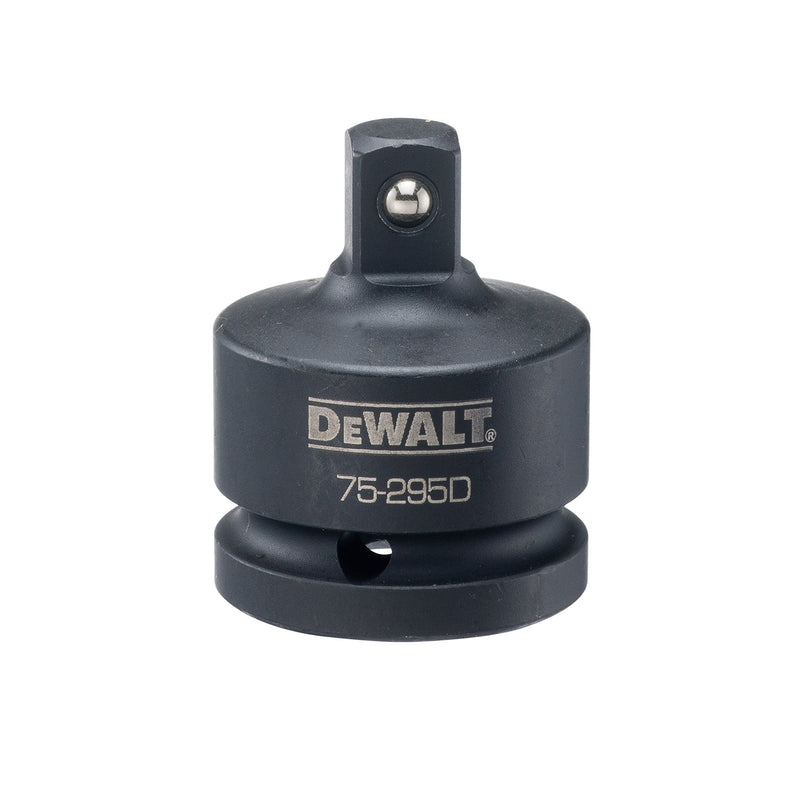  [AUSTRALIA] - DEWALT Socket Adapter, Impact Rated, SAE, 3/4-Inch to 1/2-Inch Drive (DWMT75295B)