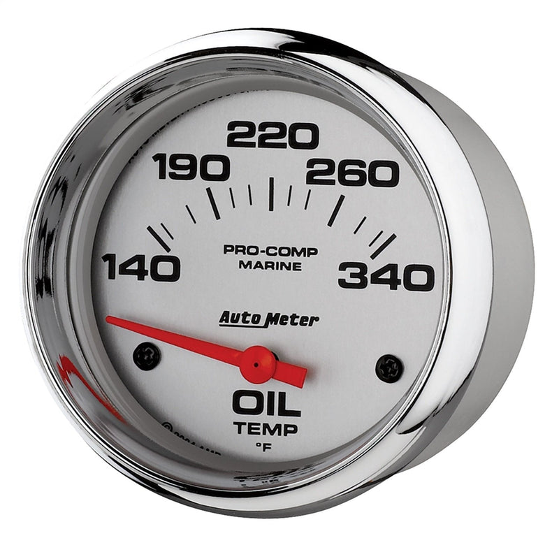  [AUSTRALIA] - AutoMeter Auto Meter 200765-35 Ultra-Lite Gauge, Oil Temp, 2 5/8", 140-300ºf, Electric, Marine Chrome