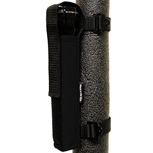 Bartact Roll Bar Multi D Cell Flashlight Holder Black - LeoForward Australia