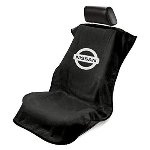  [AUSTRALIA] - Seat Armour Universal Black Towel Front Seat Cover for Nissan