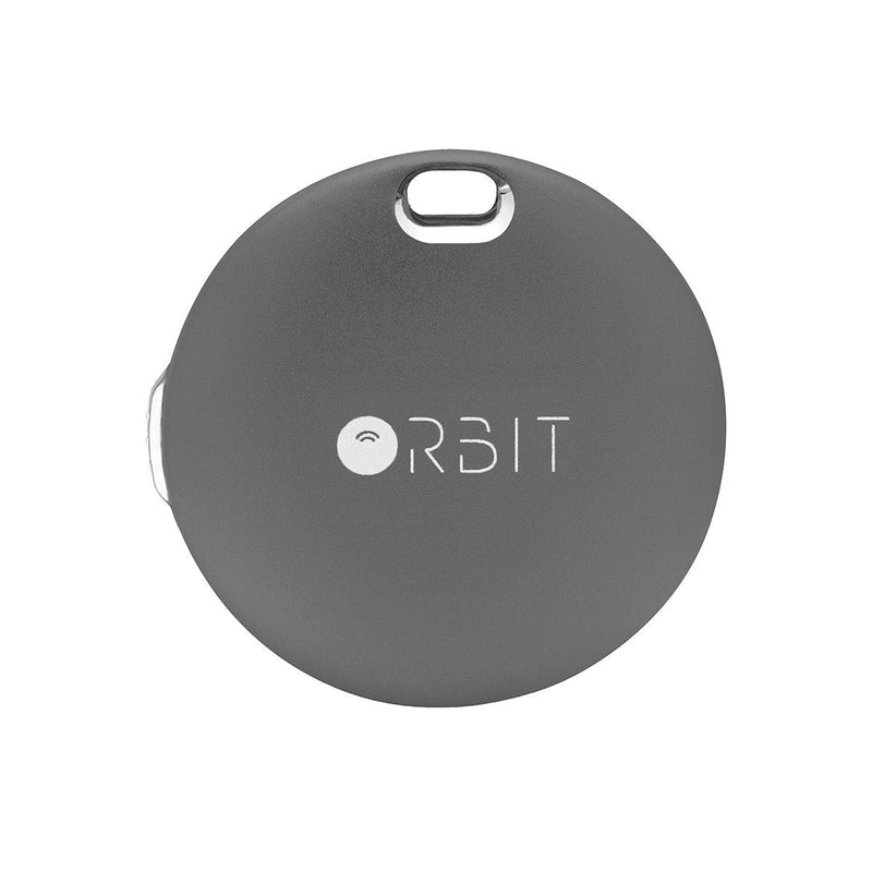 Orbit Premium Waterproof Aluminum Key Finder - Wireless Smart GPS Tracker and Locator with Replaceable Battery (Gunmetal) Gunmetal - LeoForward Australia