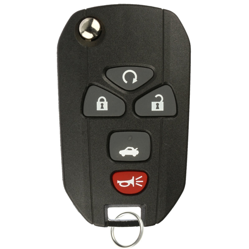  [AUSTRALIA] - KeylessOption Keyless Entry Flip Key Car Remote Fob Ignition key For 15912860 Impala Monte Carlo Lucerne DTS