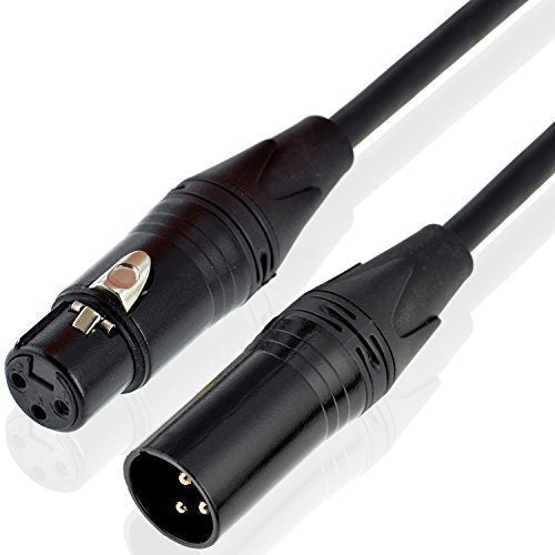  [AUSTRALIA] - Mediabridge Ultra Series Microphone Cable (6 Feet) - XLR Male to XLR Female (Part# MC-XM-XF-6) 6 Feet