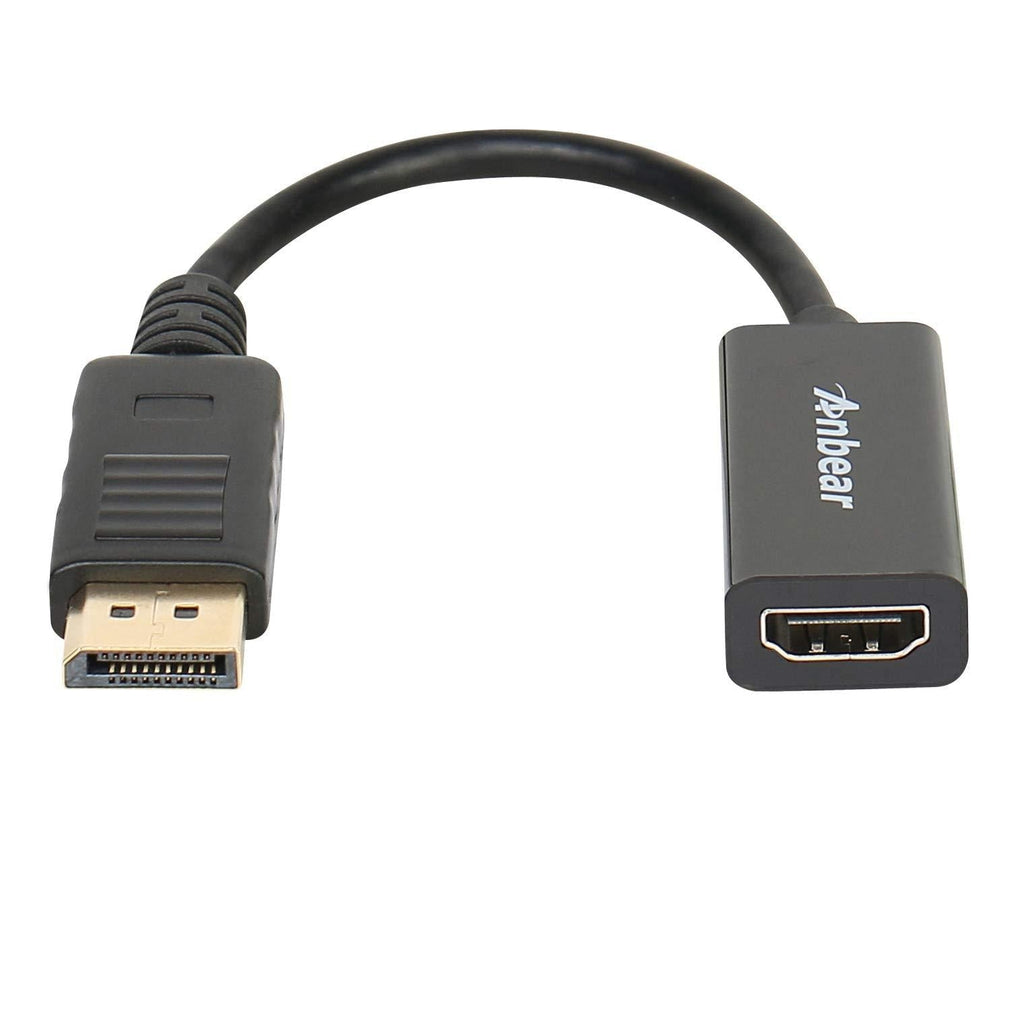 Display Port to HDMI Adapter,Anbear Displayport to HDMI Adapter Cable(Male to Female) for DisplayPort Enabled Desktops and Laptops to Connect to HDMI Displays Adapter - LeoForward Australia