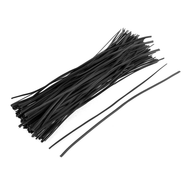  [AUSTRALIA] - uxcell Metal Cord Cable Binding Bags Packaging Twist Ties 8inch 130pcs Black