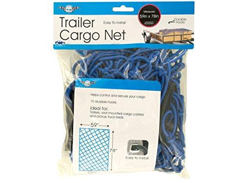  [AUSTRALIA] - bulk buys OL422 Trailer Cargo Net with Hooks, Black, Blue