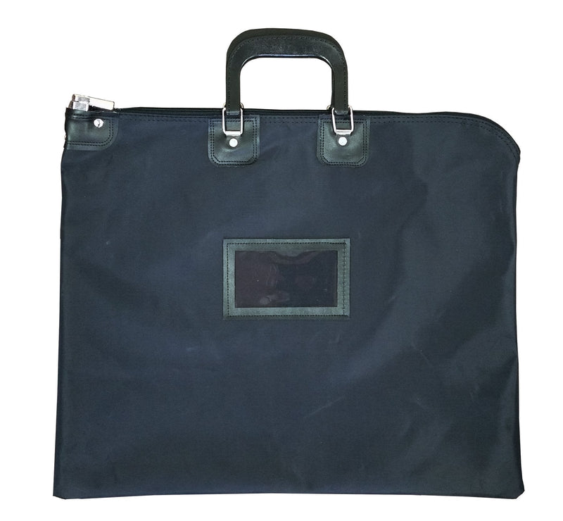 Locking Document HIPAA Bag 16 x 20 with Handles (Black) Black - LeoForward Australia