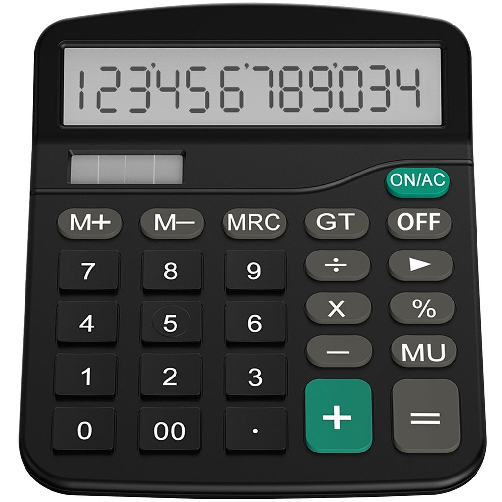  [AUSTRALIA] - Helect Calculator, Standard Function Desktop Calculator, Black