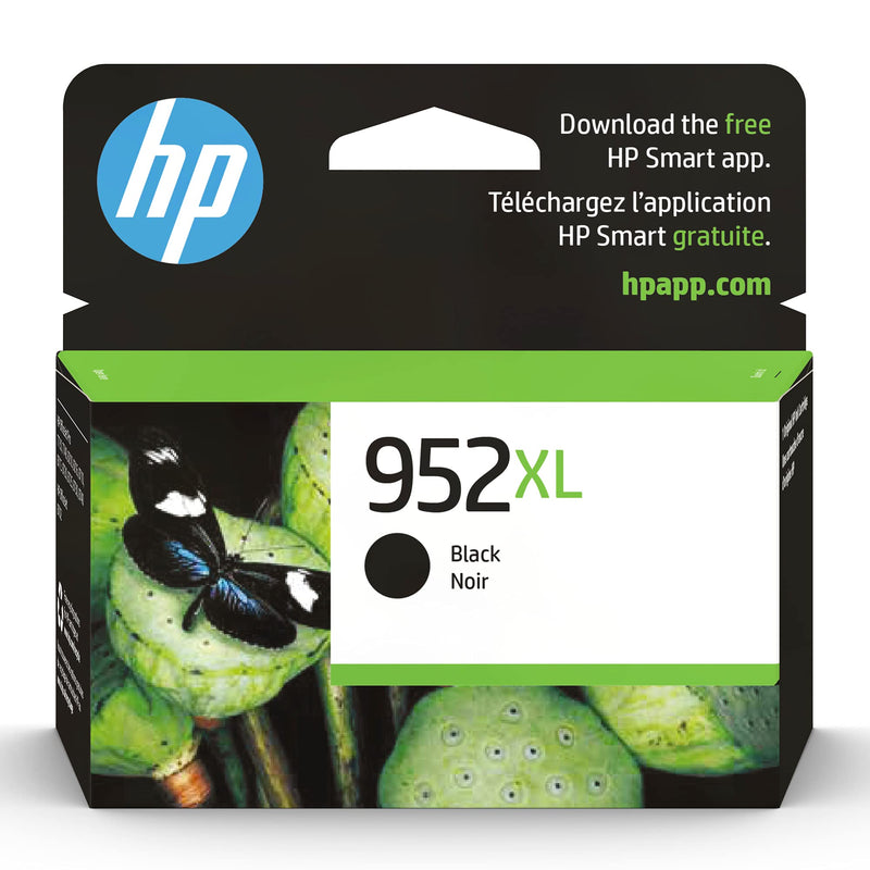  [AUSTRALIA] - Original HP 952XL Black High-yield Ink Cartridge | Works with HP OfficeJet 8702, HP OfficeJet Pro 7720, 7740, 8210, 8710, 8720, 8730, 8740 Series | Eligible for Instant Ink | F6U19AN