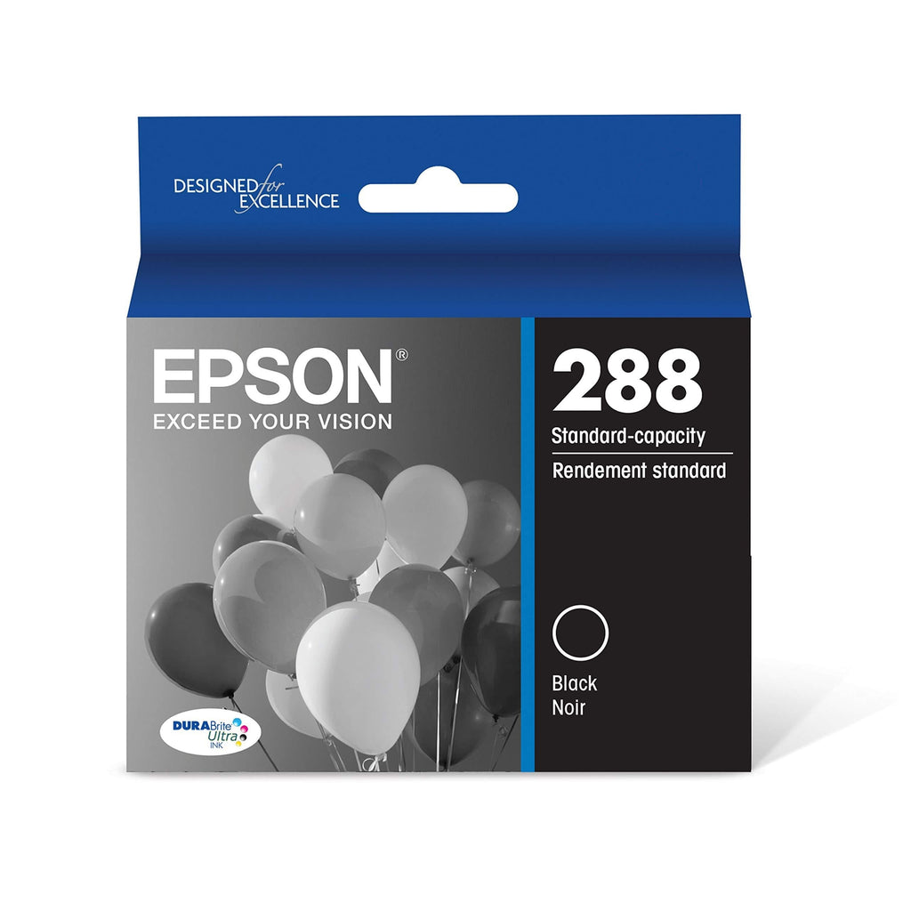 EPSON T288 DURABrite Ultra Ink Standard Capacity Black Cartridge (T288120-S) for select Epson Expression Printers - LeoForward Australia