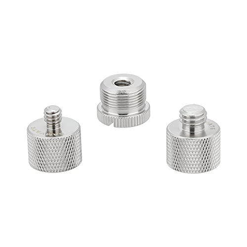  [AUSTRALIA] - CAMVATE Mic Screw Adapter 1/4 to 5/8 & 3/8 to 5/8