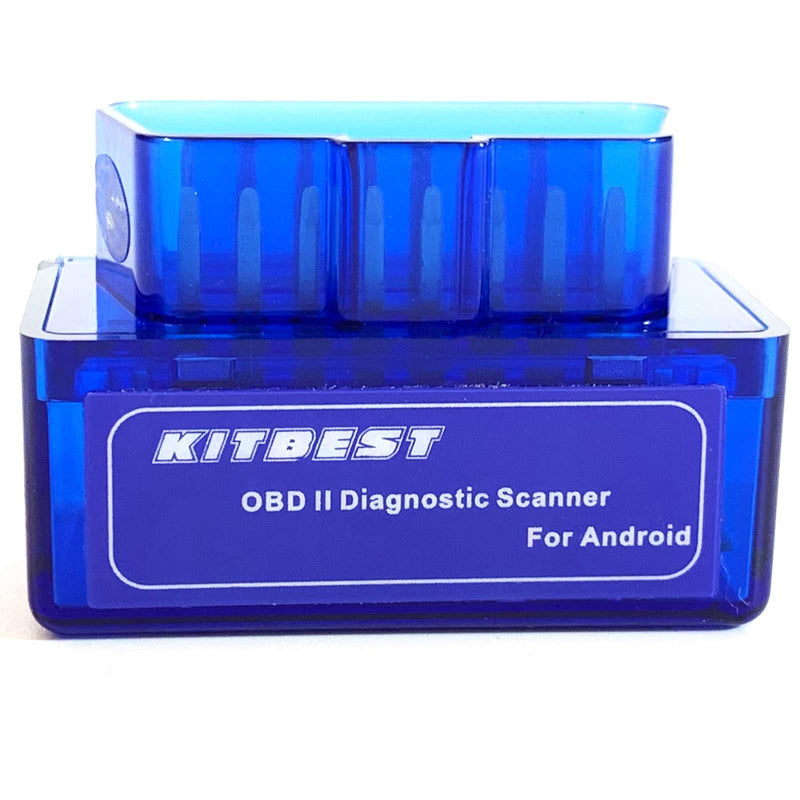 Kitbest Bluetooth OBD2 Scanner Mini OBD Car Diagnostic Code Reader for Android & Windows, Check Engine Light Scan Reader. Supports Torque Pro & Lite, OBD Fusion, DashCommand - LeoForward Australia