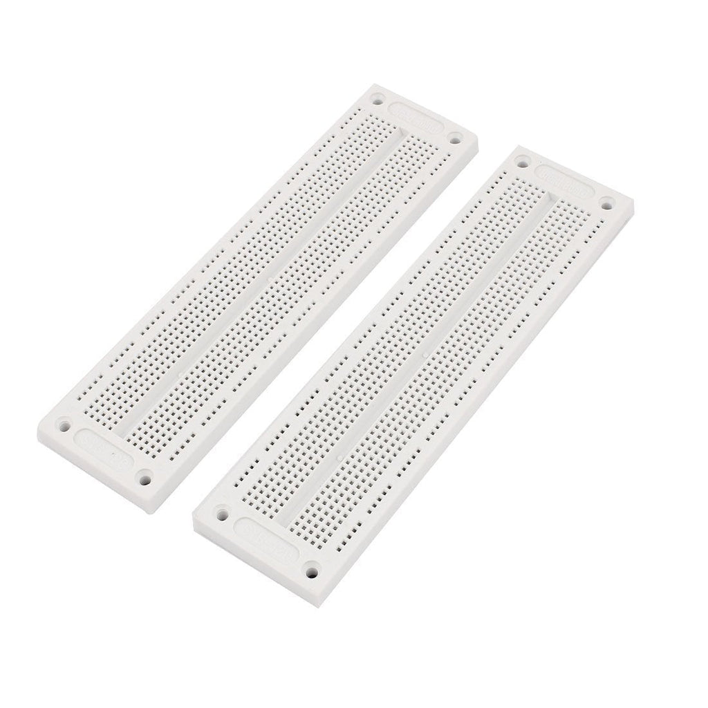 uxcell SYB-120 PCB Circuit Prototype Solderless Breadboard Protoboard 2 Pcs - LeoForward Australia