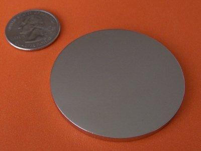 Applied Magnets 1 Piece 2" x 1/8" Grade N45 Neodymium Disc Magnet 1Pc - LeoForward Australia
