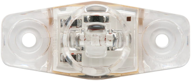  [AUSTRALIA] - Optronics MCL14CABFP MCL14 Series Amber Clear Lens Horizontal-Vertical Marker/Clearance Light (Mini Sealed Led)