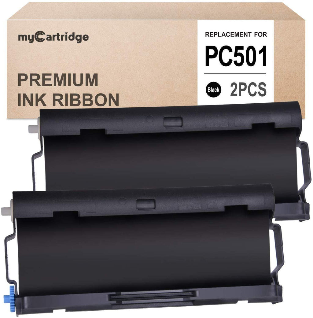 myCartridge 2 Pack PC501 Compatible with Brother Fax Cartridge for use in Brother FAX 575 Fax Printers - LeoForward Australia