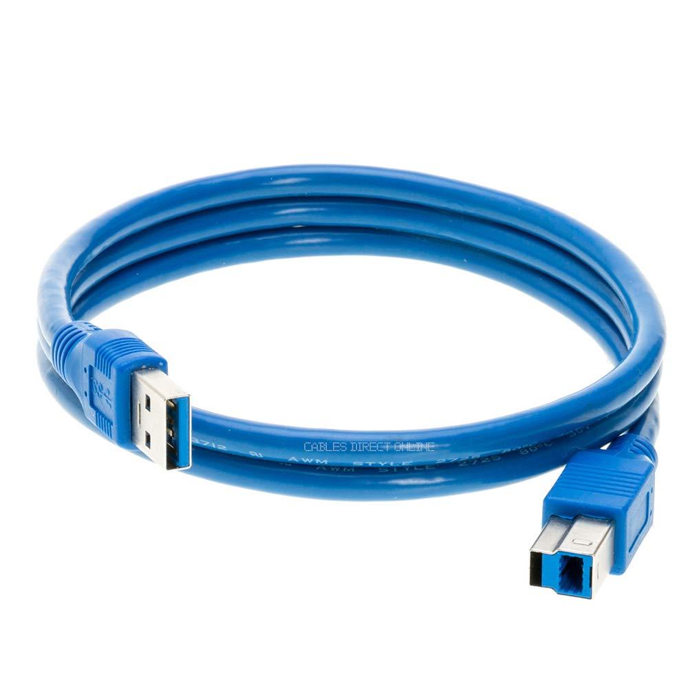  [AUSTRALIA] - USB 3.0 A Male to A/B/C Male Cable Cord 3FT 6FT 10FT Data Wire Charger Printer Laptop Pc (6FT, (A - Male) to (B -Male)) (A - Male) to (B -Male)