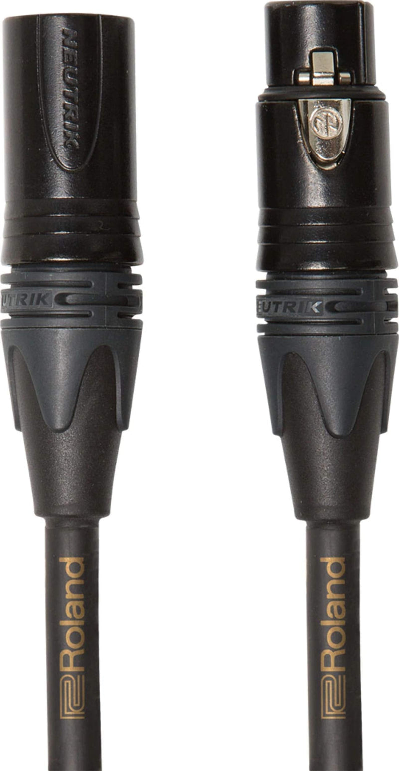 [AUSTRALIA] - Roland Gold Series Neutrik XLR Microphone Cable, 15-Feet 15 feet