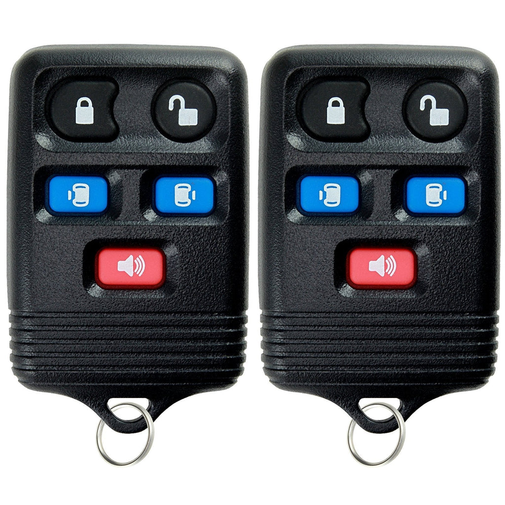  [AUSTRALIA] - KeylessOption Keyless Entry Remote Control Car Key Fob Replacement for CWTWB1U511 (Pack of 2)