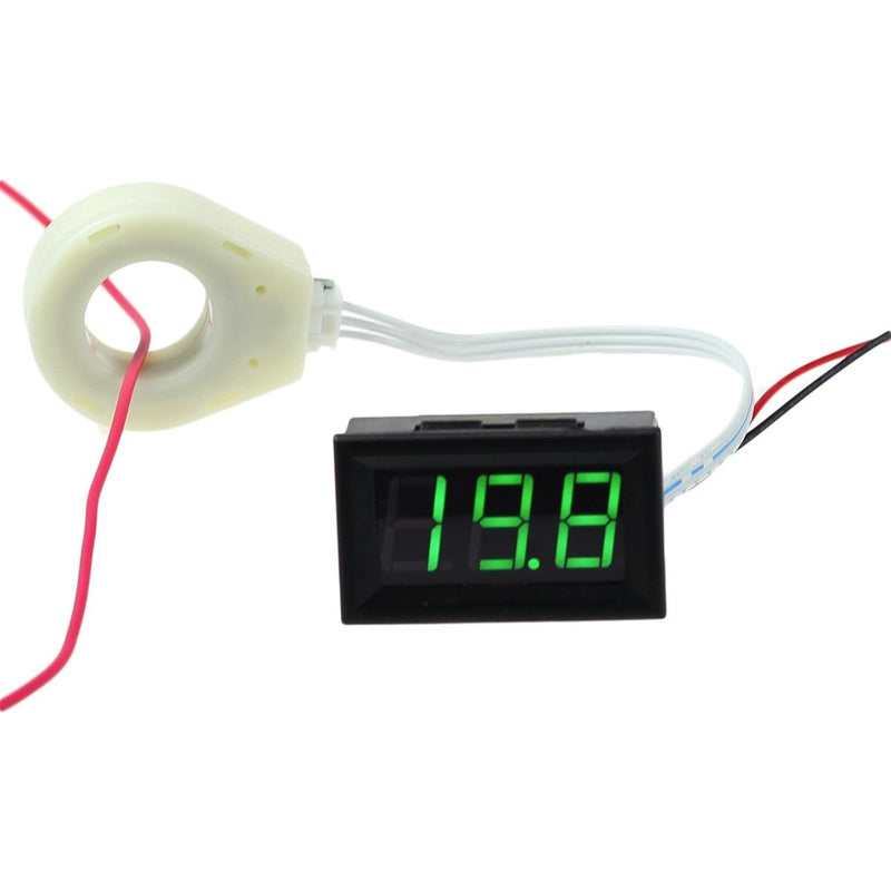  [AUSTRALIA] - bayite DC 5-120V 100A Mini Digital Current Voltage Amp Meter Ammeter Gauge with Hall Effect Sensor Transformer