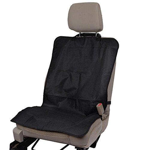  [AUSTRALIA] - On-The-Go Waterproof Car Seat Protector (1 Piece) – Heavy Duty Black Oxford Fabric Seat Cover for Car, Truck and SUV Single