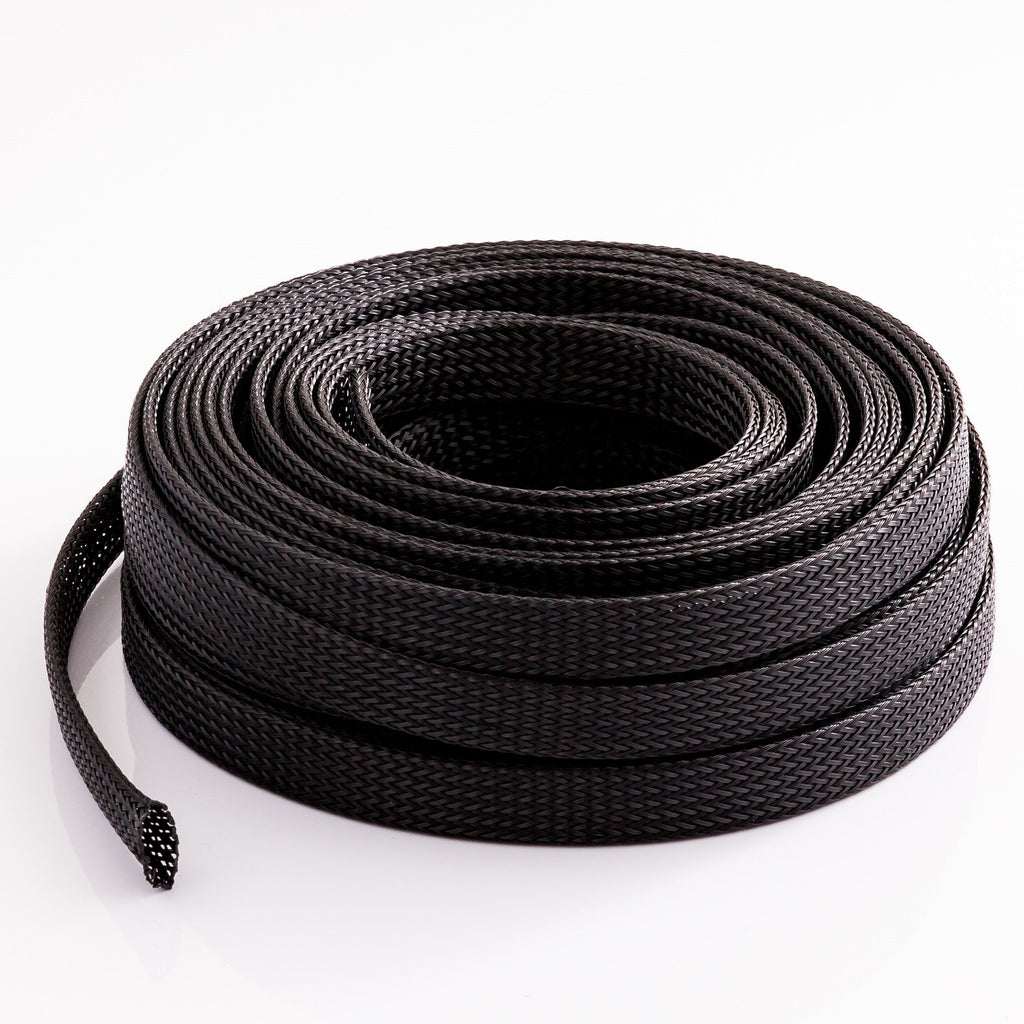  [AUSTRALIA] - InstallerParts Cable Management and Organizer Cover - Expandable Braided Cord Sleeve 1/2" (12.7mm) x 50Ft (15.24m)