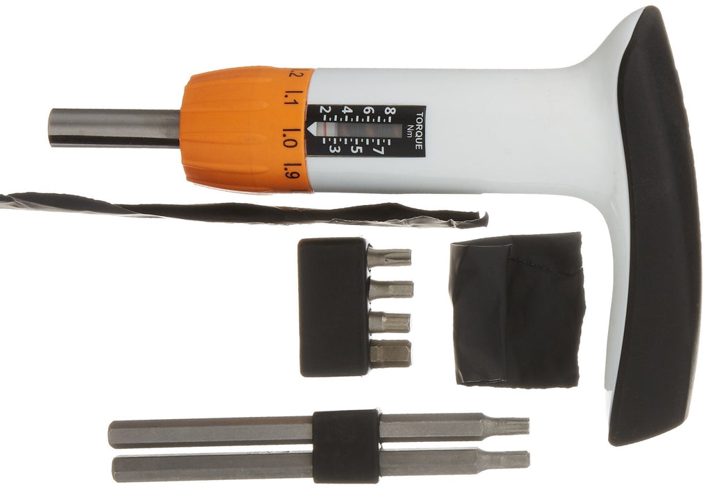  [AUSTRALIA] - CDI Torque Products TorqControl TLA28NM Screwdriver, 2-8 Nm, 1/4-Inch Hex Magnetic Bit Shank with 6 Bits