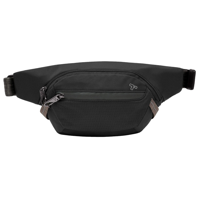 Travelon Anti-Theft Active Waist Pack, Black, 9.5 x 6 x 2 - LeoForward Australia