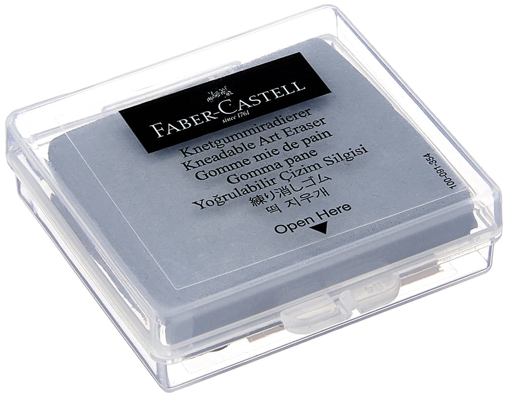 Faber-Castell Kneaded Eraser with Case, Grey - LeoForward Australia