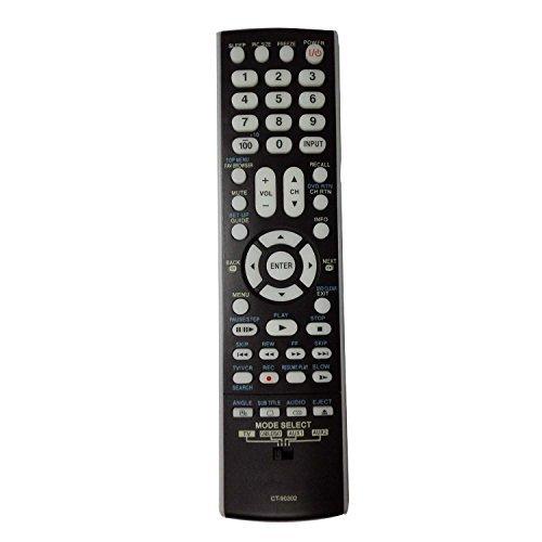 CT-90302 CT90302 Universal Remote Control for Toshiba TV 40RV525U 32AV502U 37AV502R 46RV525U 52RV53U 37HL67 55G300U - LeoForward Australia