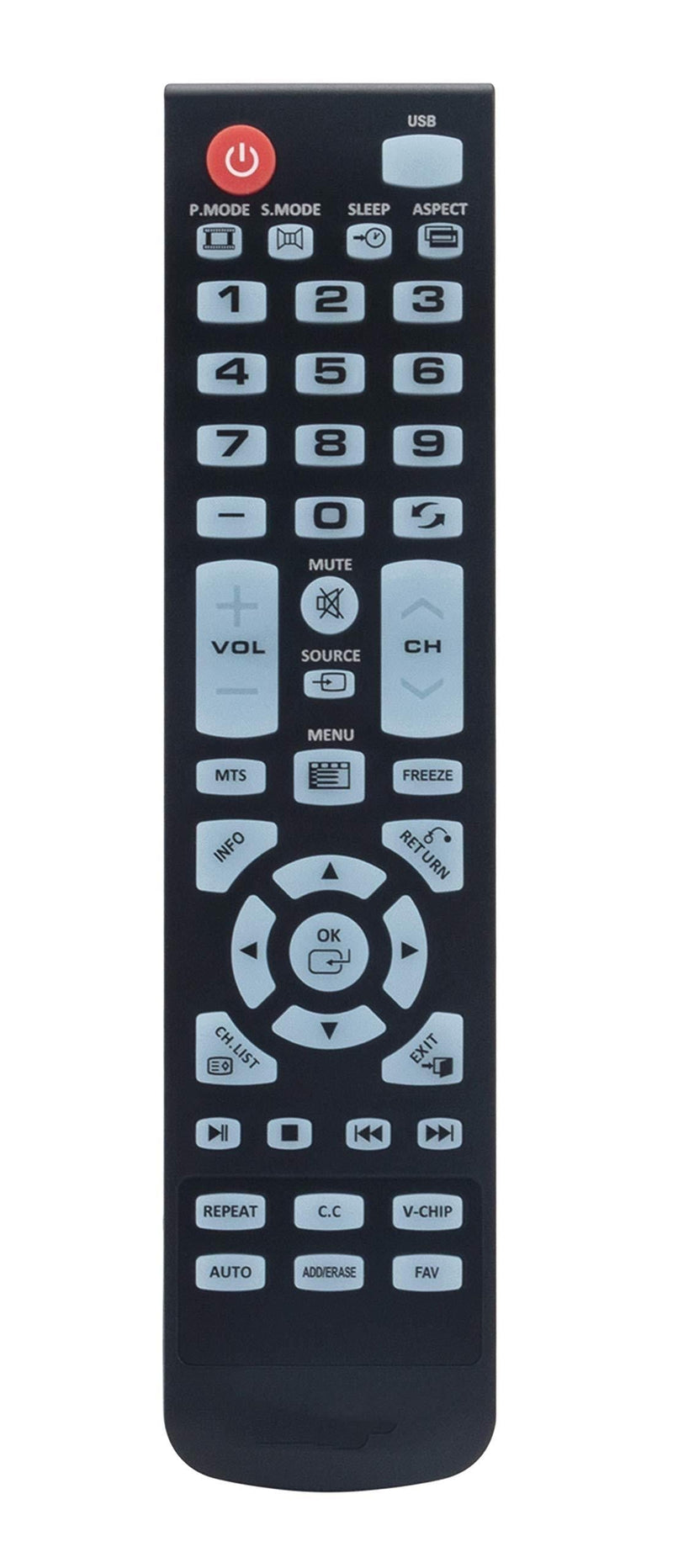 New Remote Controller XHY353-3 fit for Element TV ELEFW247 ELEFW505 ELEFW248 ELEFW247 Elefw504 Eleft326 Elefw195 - LeoForward Australia