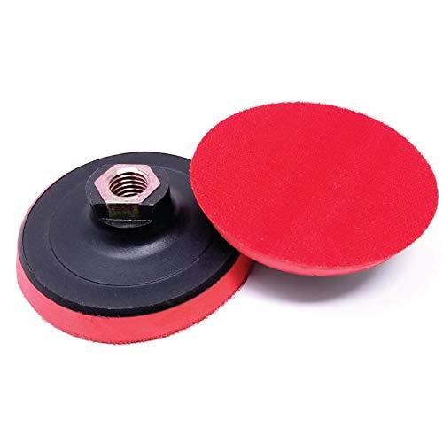  [AUSTRALIA] - Stadea FBP101A Hook and Loop Backing Pad - 4" Foam Polishing Sanding Discs Backup Pad