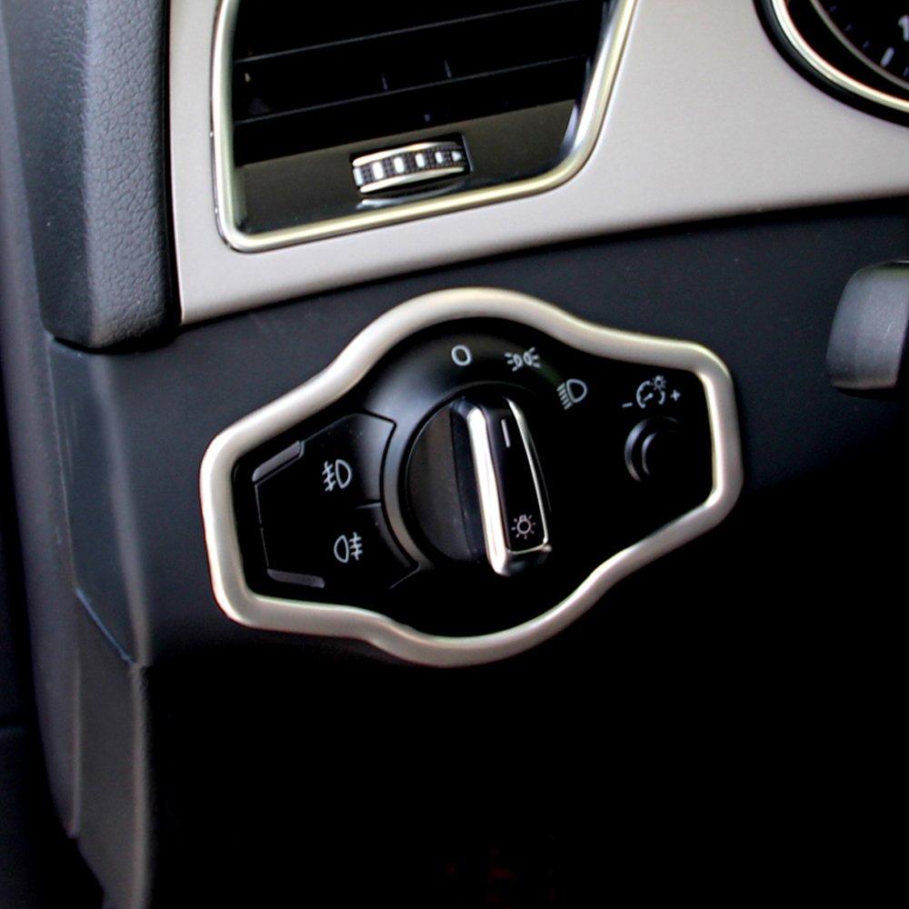JessicaAlba; Head Light Lamp Switch Adjustment Button Cover Trim for Audi A4 Q5 A5 - LeoForward Australia