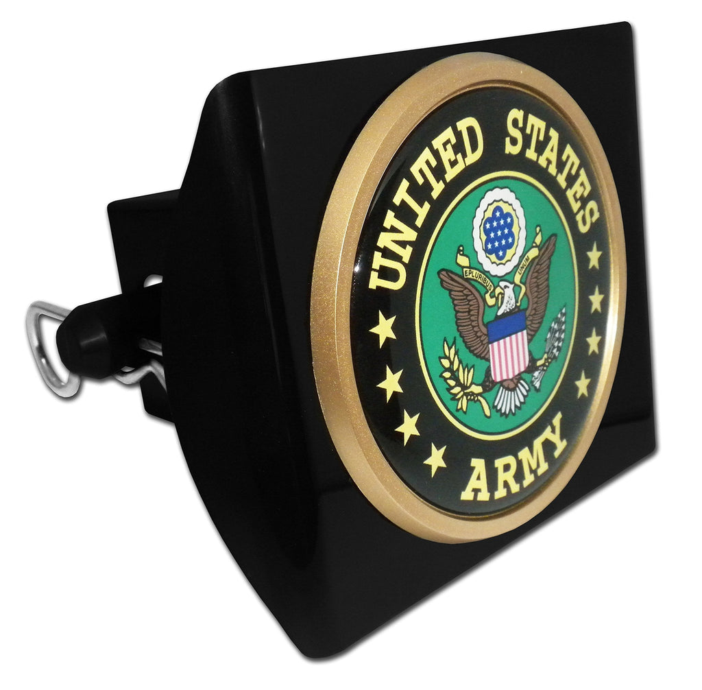  [AUSTRALIA] - United States Army Eagle Black Plastic Hitch Cover