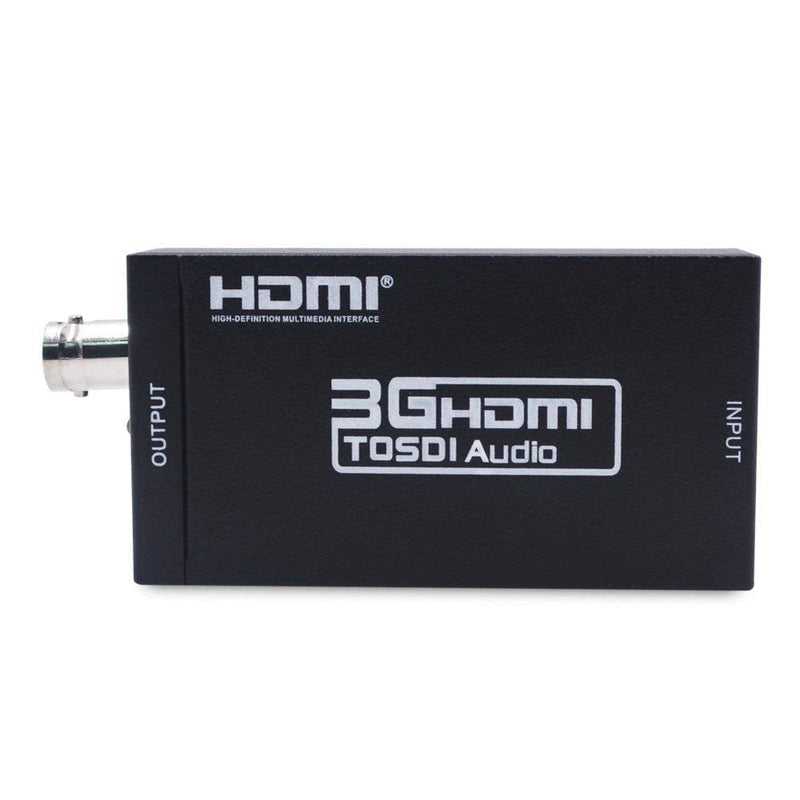  [AUSTRALIA] - HDMI to SDI Converter Adapter HDMI SDI Adapter SDI/HD-SDI/3G-SDI Adapter Support 1080P for Camera Home Theater
