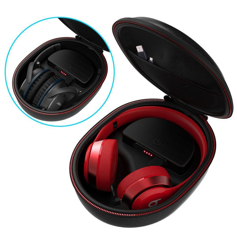  [AUSTRALIA] - Smatree Charging Case Compatible for Beats Solo2/ Solo3/ Studio3 Wireless On-Ear Headphone(Headphone is NOT Included)