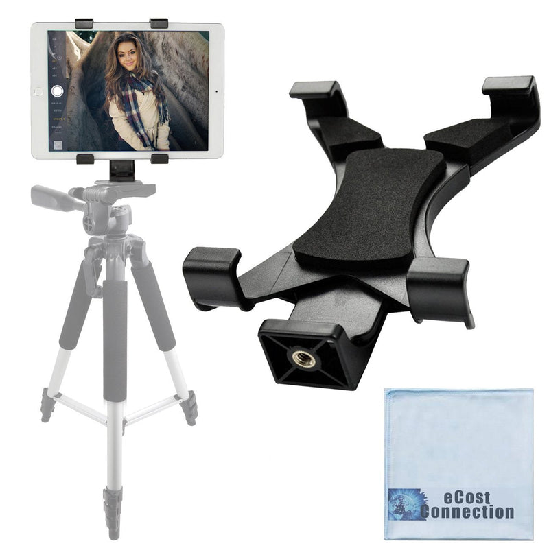  [AUSTRALIA] - Acuvar Tablet Holder Tripod Mount (Universal) fits iPad Tablets and Other Tablets + an eCostConnection Microfiber Cloth