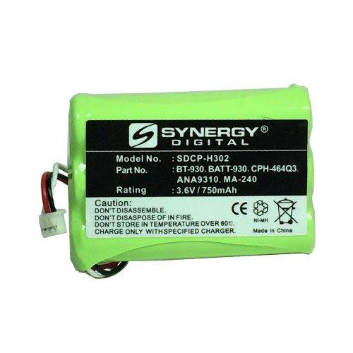 SDCP-H302 - Ni-MH, 3.6 Volt, 750 mAh, Ultra Hi-Capacity Battery - Replacement Battery for Uniden BT-930 Cordless Phone Battery - LeoForward Australia