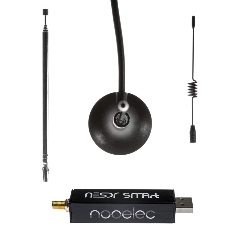  [AUSTRALIA] - Nooelec NESDR Smart v4 Bundle - Premium RTL-SDR w/Aluminum Enclosure, 0.5PPM TCXO, SMA Input & 3 Antennas. RTL2832U & R820T2-Based Software Defined Radio.