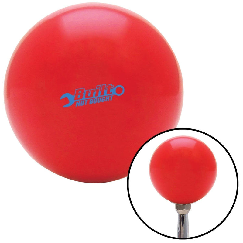  [AUSTRALIA] - American Shifter 304644 Shift Knob (Blue Built Not Bought Red with M16 x 1.5 Insert)