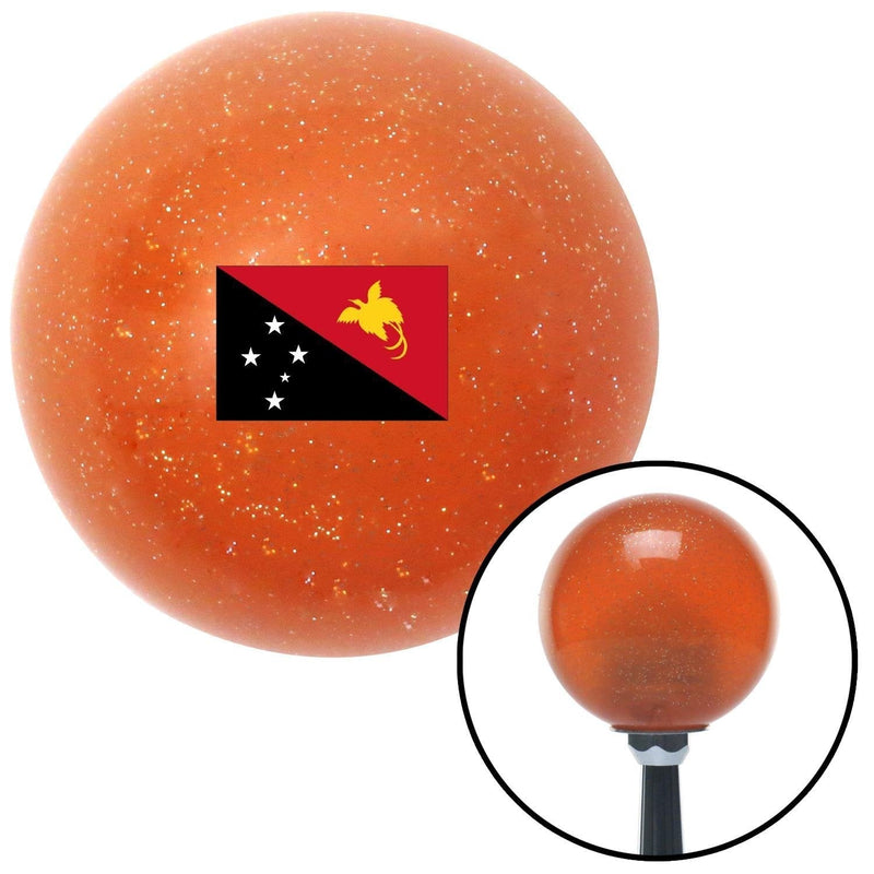  [AUSTRALIA] - American Shifter 302893 Shift Knob (Papua New Guinea Orange Metal Flake with M16 x 1.5 Insert)