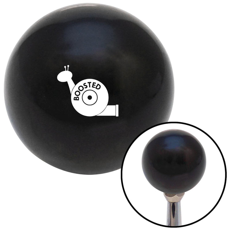  [AUSTRALIA] - American Shifter 304314 Shift Knob (White Boosted Snail Black with M16 x 1.5 Insert)