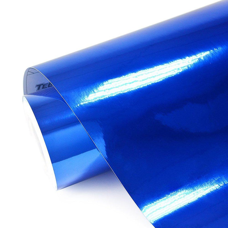  [AUSTRALIA] - TECKWRAP 11.5" x 60" Blue Chrome Mirror Vinyl Wrap Film Vinyl Roll