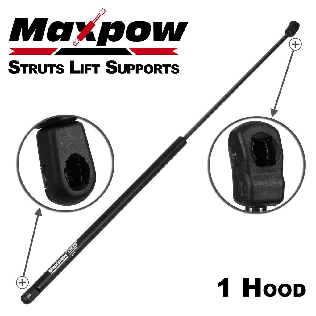 Maxpow Hood Struts Lift Support Compatible With A4 2003-2009, S4 2004-2008 6444 SG101019, Pack of 1 - LeoForward Australia