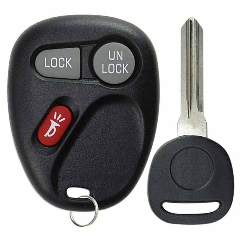  [AUSTRALIA] - KeylessOption Keyless Entry Remote Car Key Fob and Key Replacement For 15042968