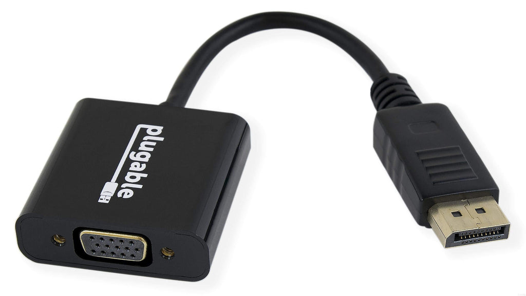 Plugable DisplayPort to VGA Adapter (Supports Windows and Linux Systems and Displays up to 1920x1080, Passive) - LeoForward Australia