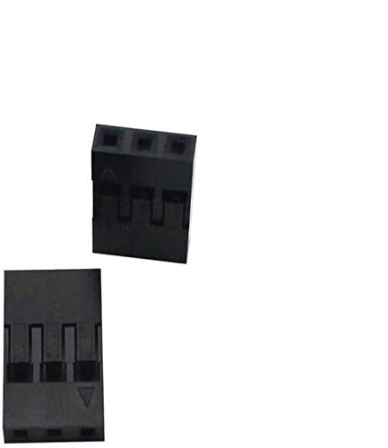  [AUSTRALIA] - Raogoodcx 200pcs 2.54mm 1x3p Dupont Connector Housing Female for Dupont Cable and Jumper Wire 3P