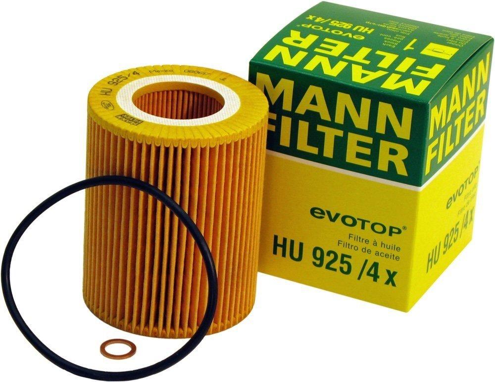  [AUSTRALIA] - Mann-Filter HU 925/4 X Metal-Free Oil Filter (Pack of 2) By SUINPLA Pack of 2